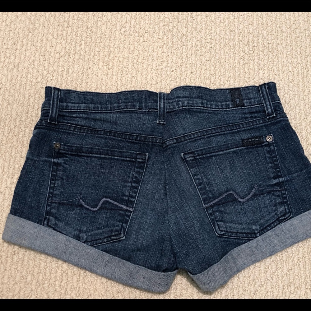 7 For All Mankind Jean shorts